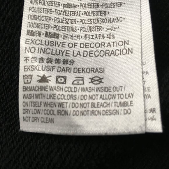 Nike Boy's Sweatshirt Hoodie Size 3T Black - Picture 5 of 7